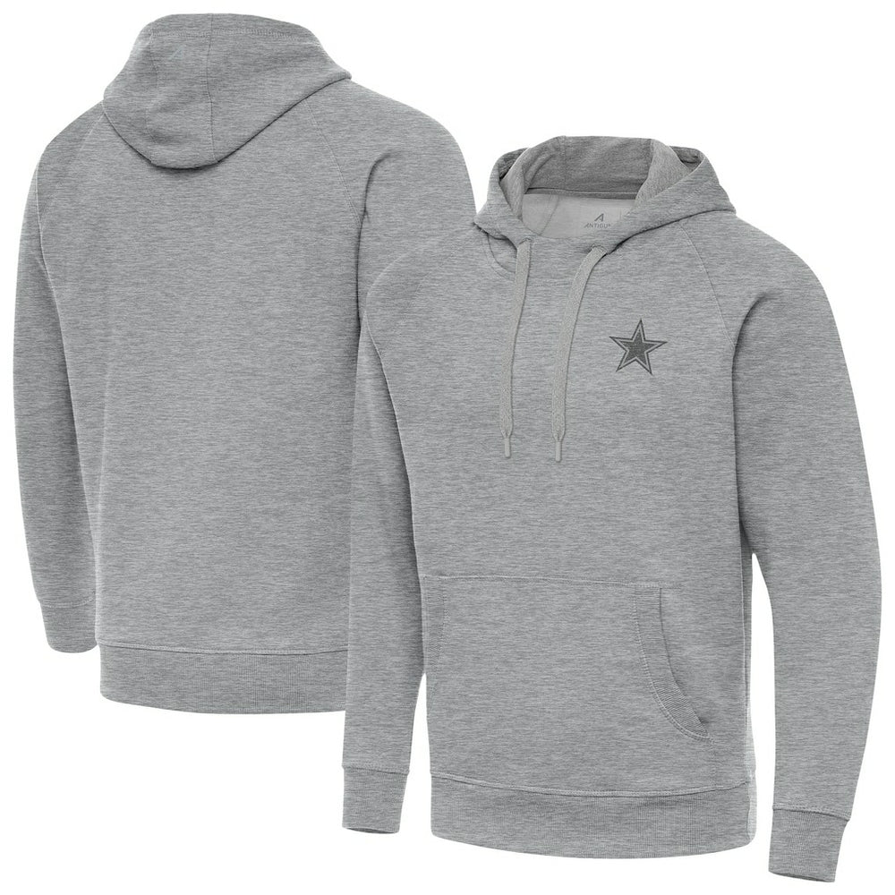 Dallas Cowboys Antigua Victory Hoodie Heather Gray | NFL