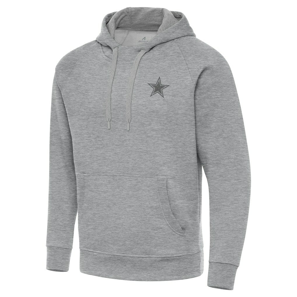 Dallas Cowboys Antigua Victory Hoodie Heather Gray | NFL