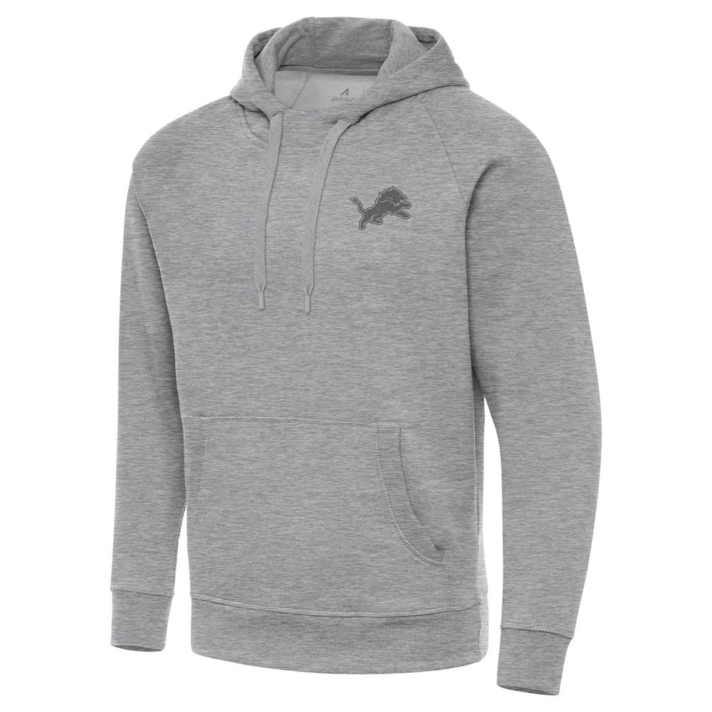 Detroit Lions Antigua Victory Hoodie Heather Gray | NFL