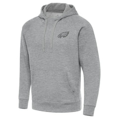 Philadelphia Eagles Antigua Victory Hoodie Heather Gray | NFL