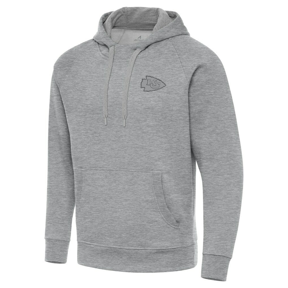 Kansas City Chiefs Antigua Victory Hoodie Heather Gray | NFL