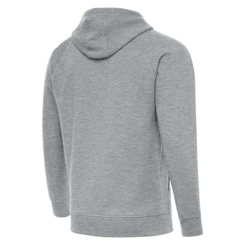 San Francisco 49ers Antigua Victory Hoodie Heather Gray | NFL