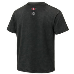 San Francisco 49ers EQUIHUA Retro T-Shirt Black | NFL