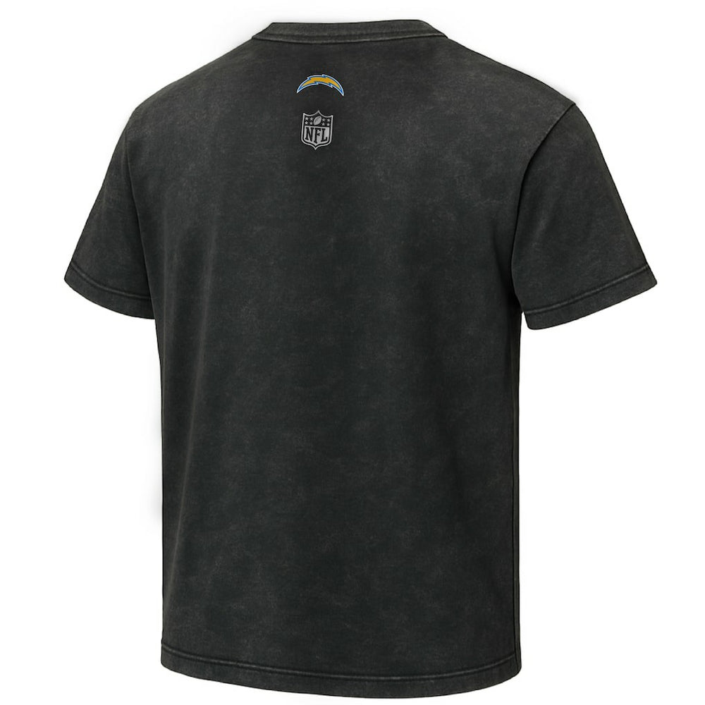 Los Angeles Chargers EQUIHUA Retro T-Shirt Black | NFL