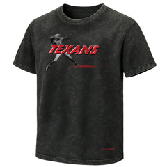 Houston Texans EQUIHUA Retro T-Shirt Black | NFL