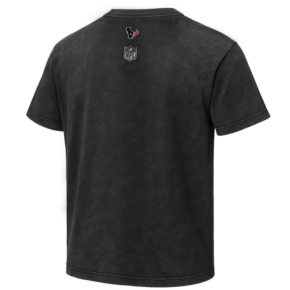 Houston Texans EQUIHUA Retro T-Shirt Black | NFL