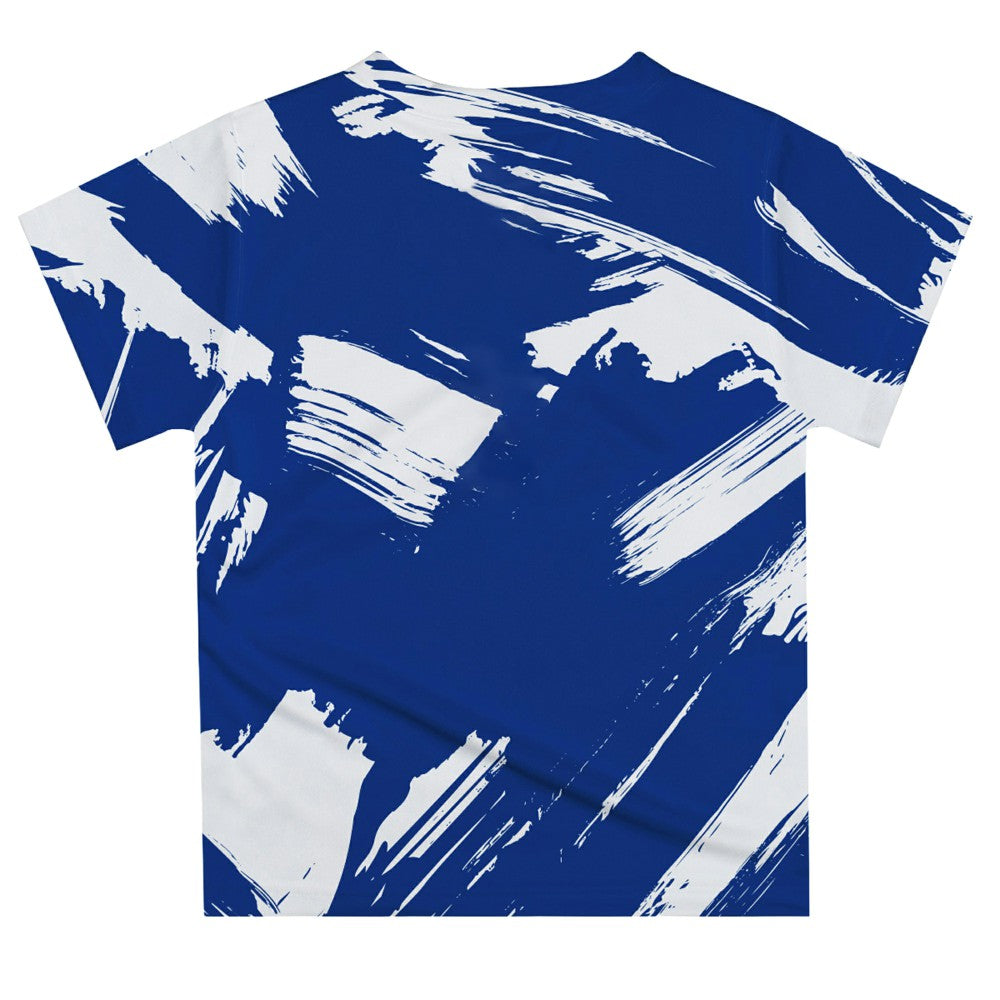 Chelsea Vive La Fete Youth Paint Brush T-Shirt Blue - FIFA World CUP