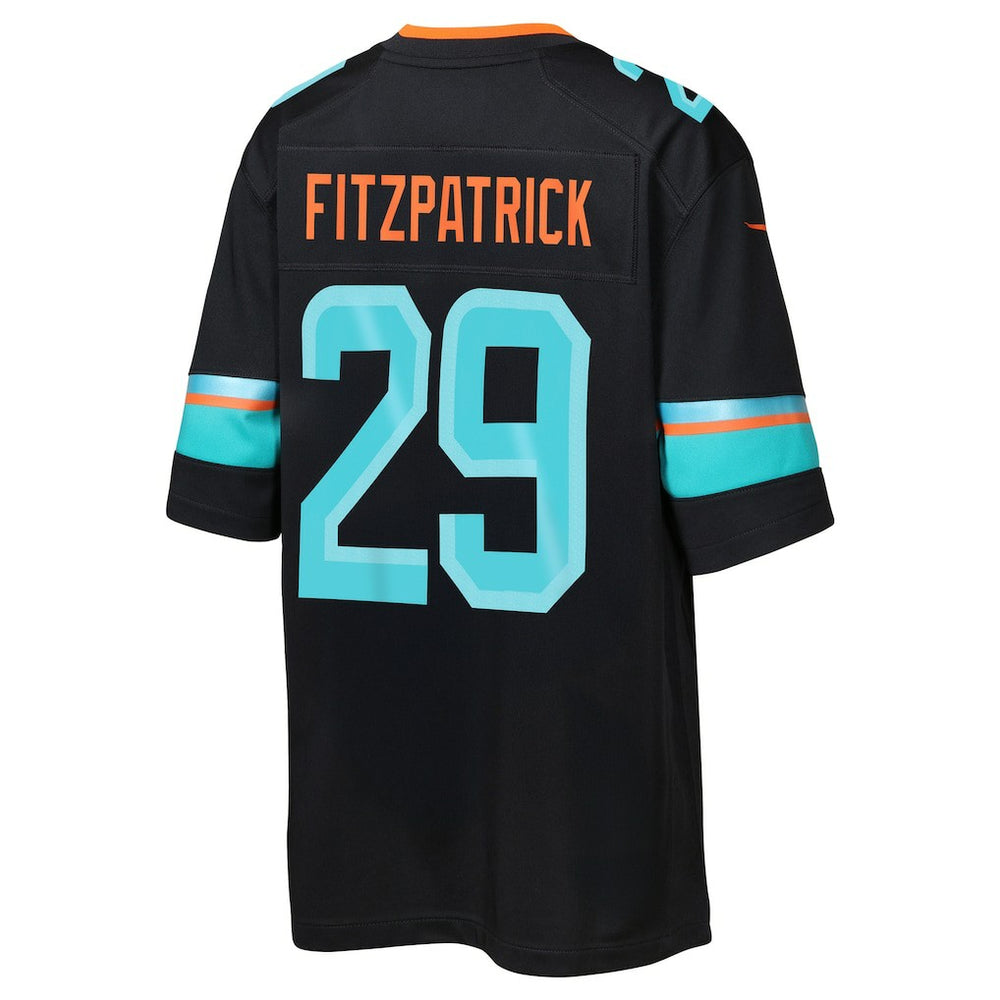 Minkah Fitzpatrick Miami Dolphins Youth 2025 Rivalries Collection Game Jersey Pitch Blue | Nike for Sale