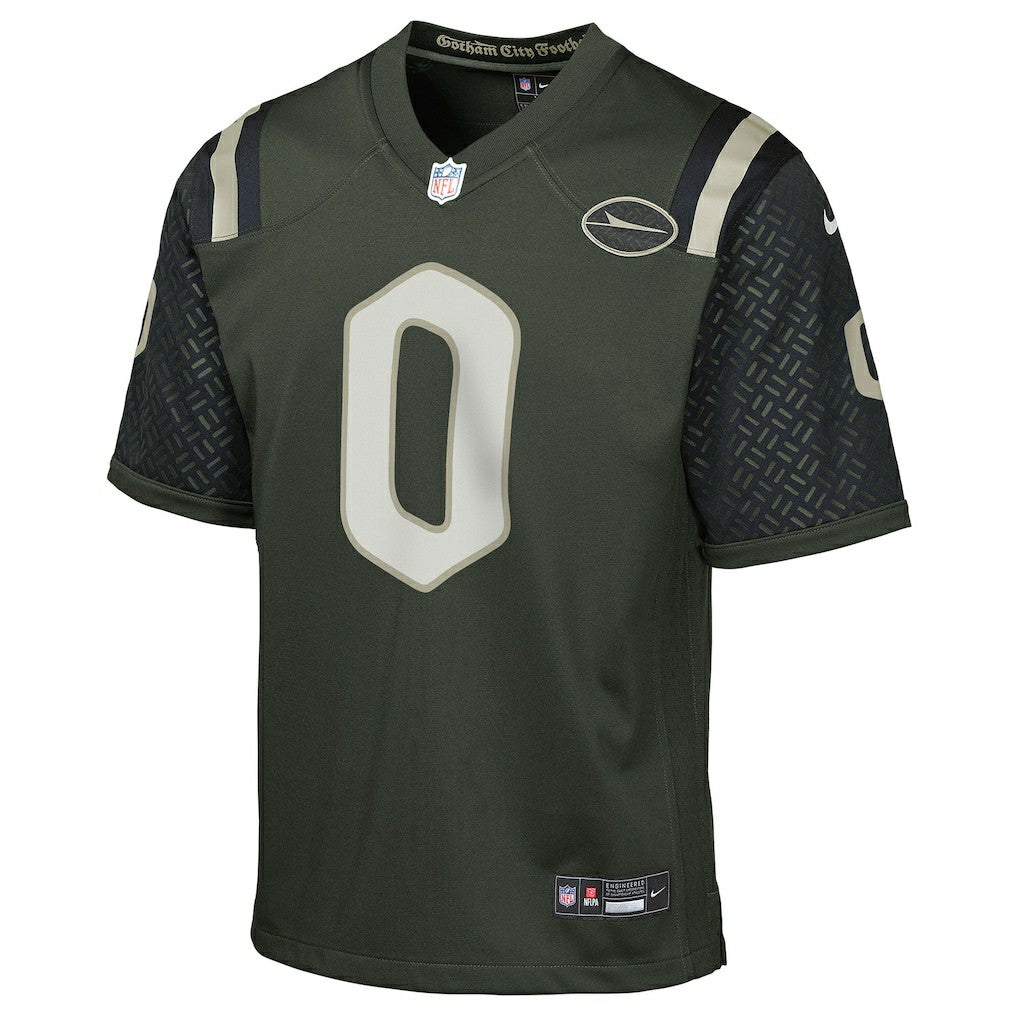 Braelon Allen New York Jets Youth 2025 Rivalries Collection Game Jersey Gotham Green | Nike for Sale