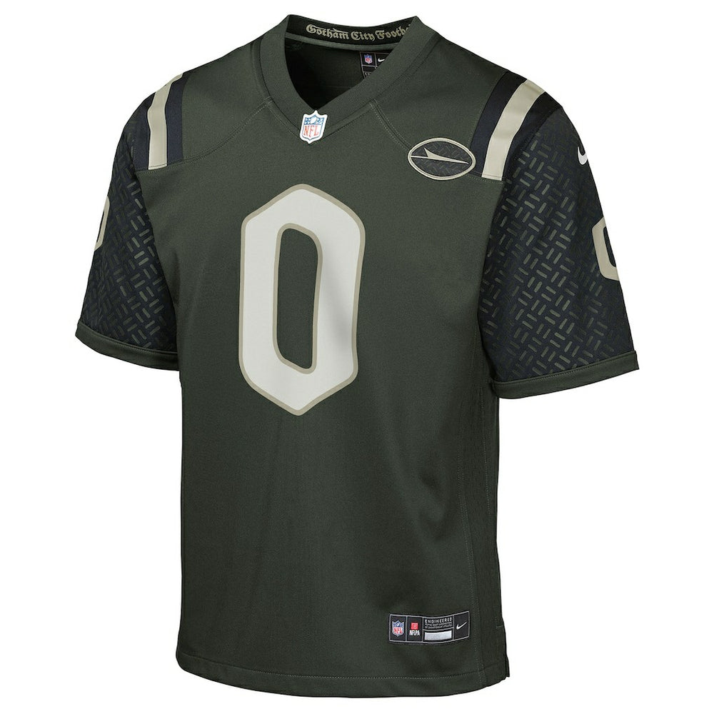 Braelon Allen New York Jets Youth 2025 Rivalries Collection Game Jersey Gotham Green | Nike for Sale
