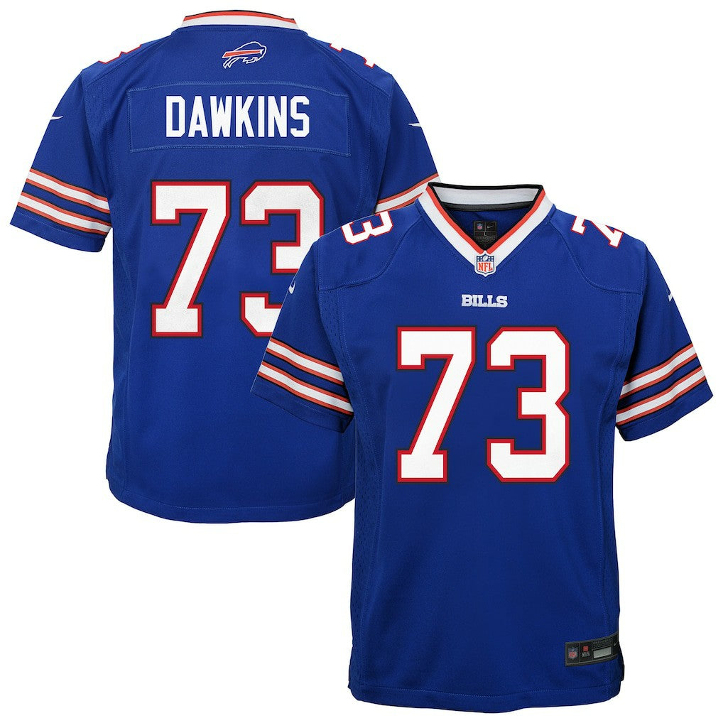 Dion Dawkins Buffalo Bills Youth Team Game Jersey Royal | Nike for Sale
