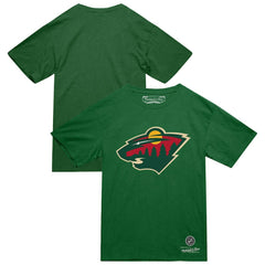 Minnesota Wild Mitchell & Ness Heritage T-Shirt - Green - NHL