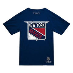 New York Rangers Mitchell & Ness Heritage T-Shirt - Navy - NHL