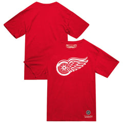 Detroit Red Wings Mitchell & Ness Heritage T-Shirt - Red - NHL