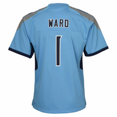 Cameron Ward Tennessee Titans Youth Team Game Jersey Light Blue | Nike for Sale