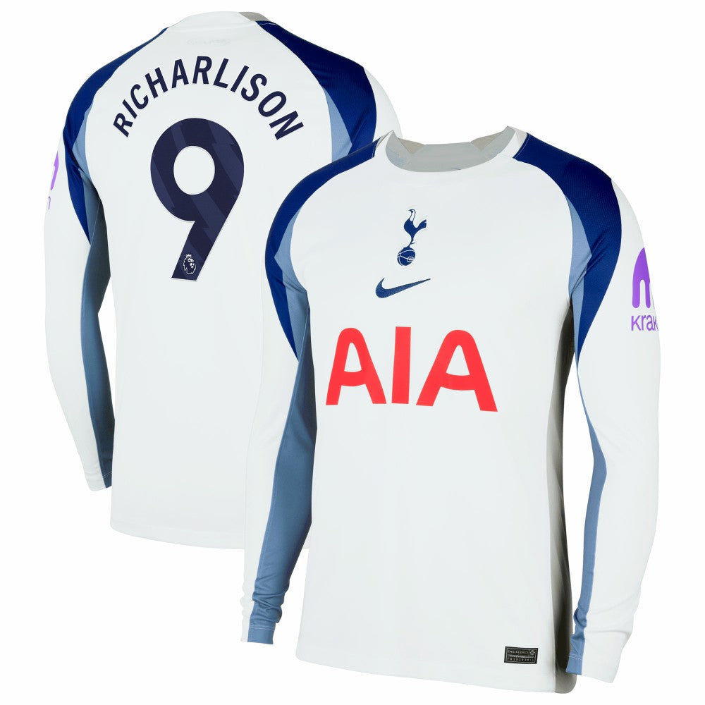 Richarlison Tottenham Hotspur 2025/26 Home Replica Long Sleeve Player Jersey White | Nike online