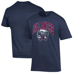 Colorado Avalanche Champion Helmet T-Shirt - Navy - NHL