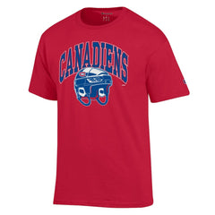 Montreal Canadiens Champion Helmet T-Shirt - Red - NHL