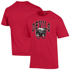 New Jersey Devils Champion Helmet T-Shirt - Red - NHL