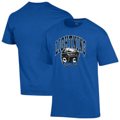 Tampa Bay Lightning Champion Helmet T-Shirt - Royal - NHL