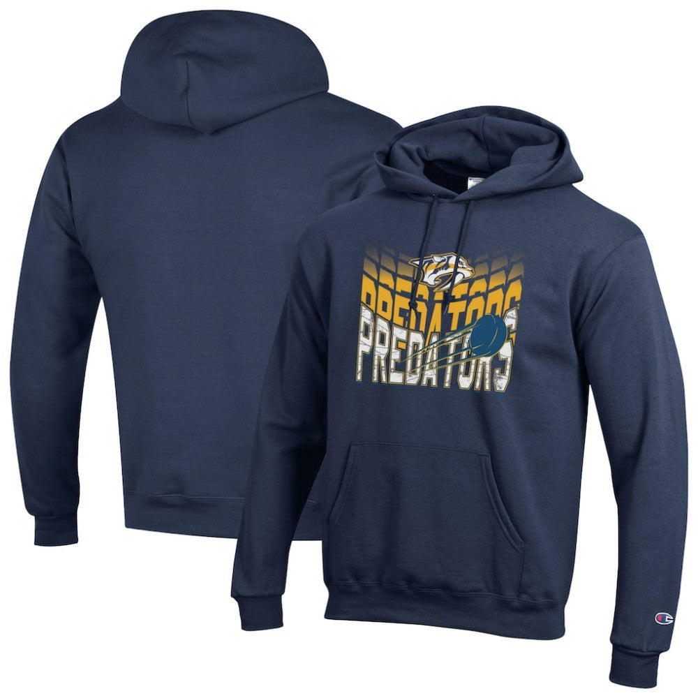 Nashville Predators Champion Powerblend Hoodie - Navy - NHL