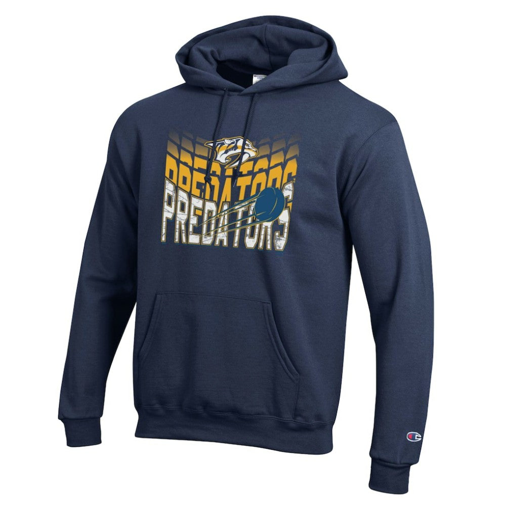 Nashville Predators Champion Powerblend Hoodie - Navy - NHL