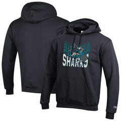 San Jose Sharks Champion Powerblend Hoodie - Black - NHL