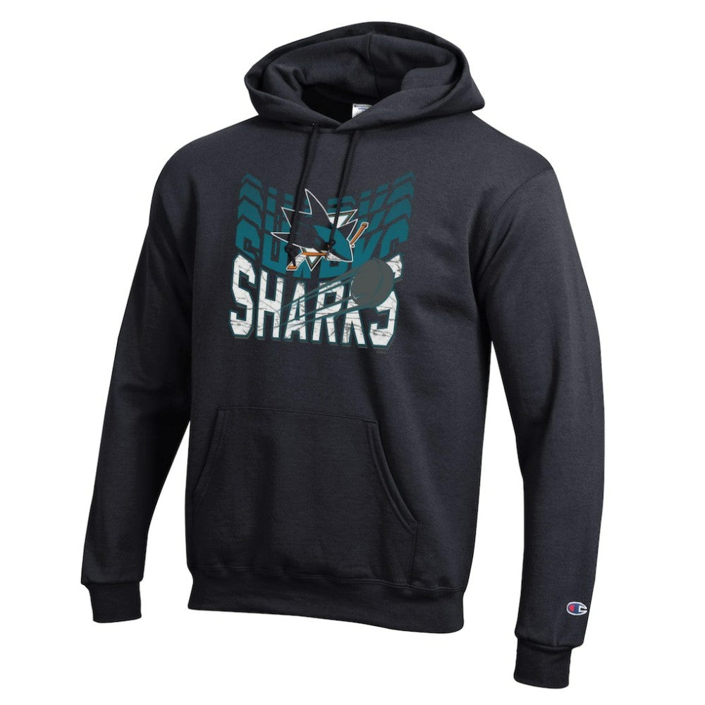 San Jose Sharks Champion Powerblend Hoodie - Black - NHL