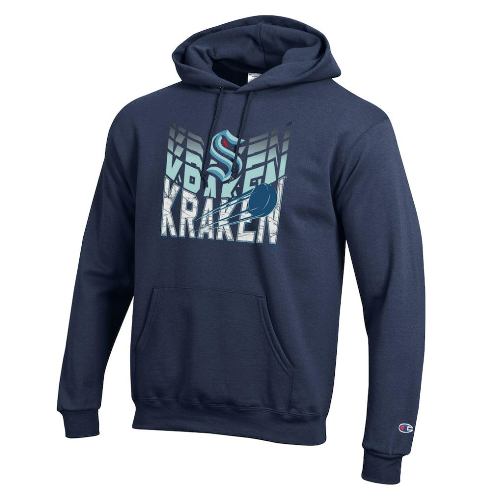 Seattle Kraken Champion Powerblend Hoodie - Navy - NHL