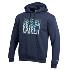 Seattle Kraken Champion Powerblend Hoodie - Navy - NHL