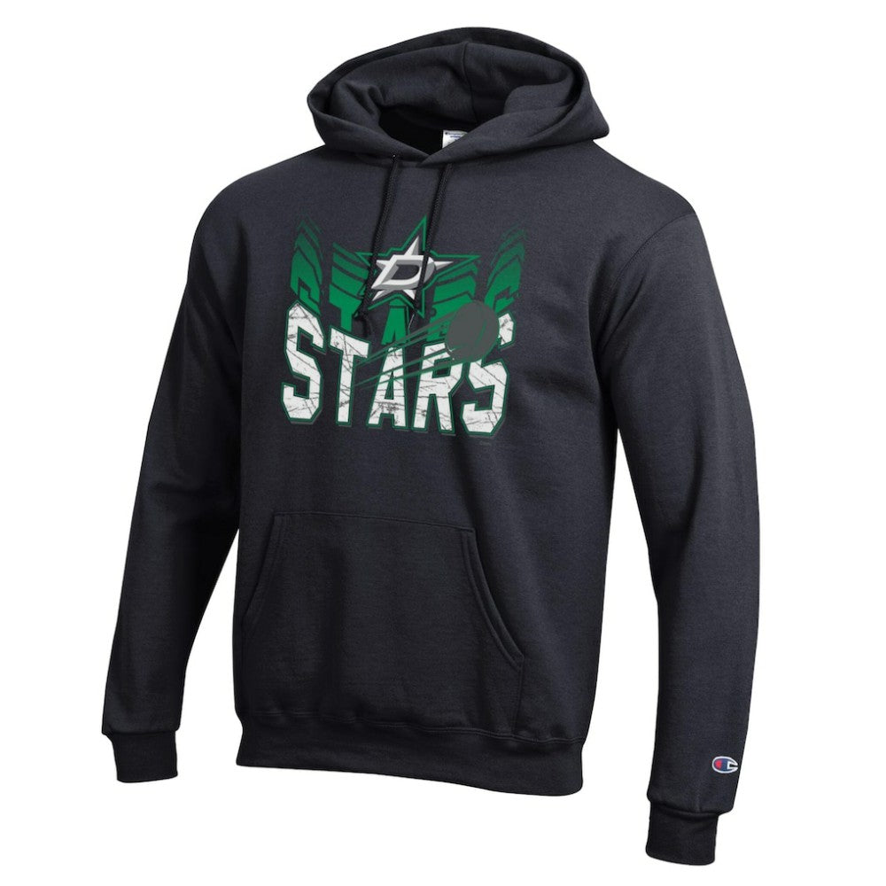 Dallas Stars Champion Powerblend Hoodie - Black - NHL