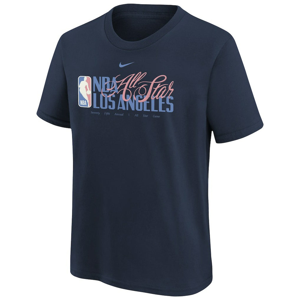 Youth 2026 NBA All-Star Game Wordmark Max90 T-Shirt Navy - NBA