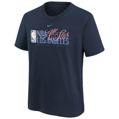 Youth 2026 NBA All-Star Game Wordmark Max90 T-Shirt Navy - NBA