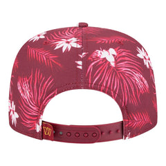 Washington Commanders New Era Palm Print A-Frame 9FIFTY Snapback Hat Burgundy | NFL