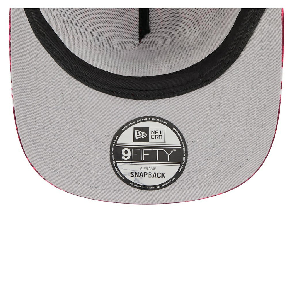 Washington Commanders New Era Palm Print A-Frame 9FIFTY Snapback Hat Burgundy | NFL
