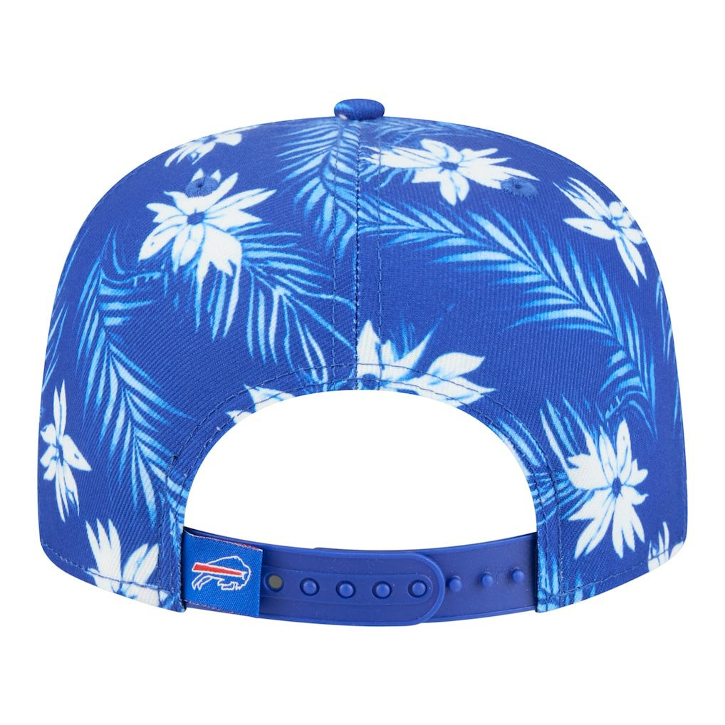 Buffalo Bills New Era Palm Print A-Frame 9FIFTY Snapback Hat Royal | NFL