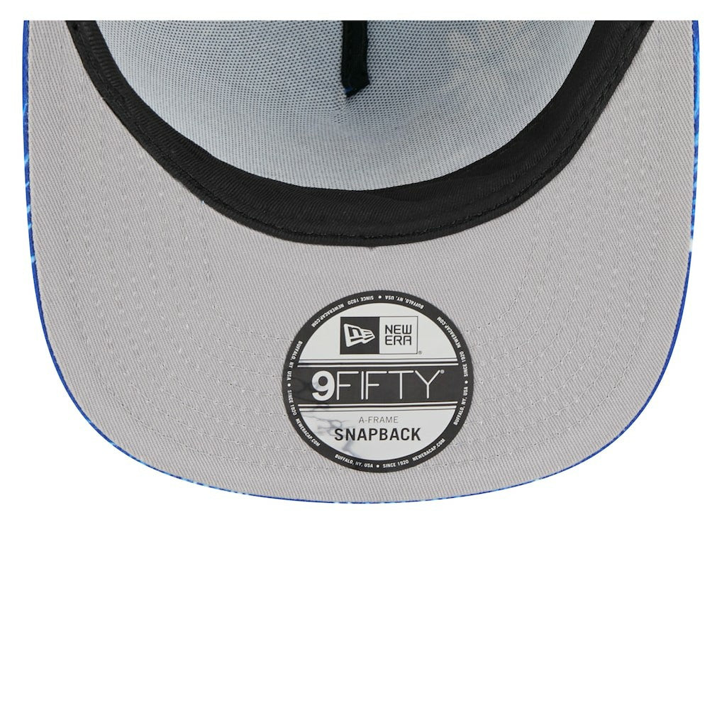 Buffalo Bills New Era Palm Print A-Frame 9FIFTY Snapback Hat Royal | NFL