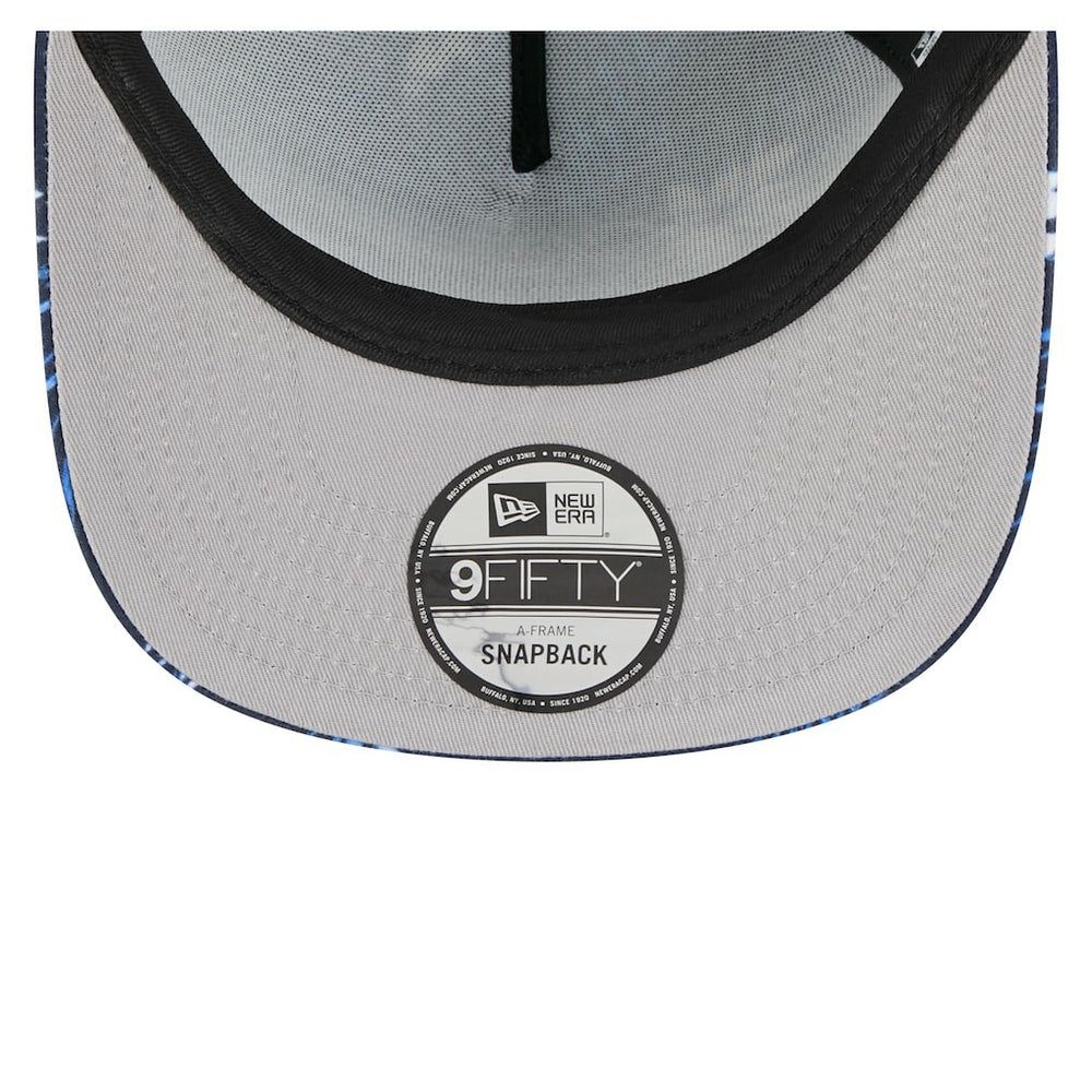 Chicago Bears New Era Palm Print A-Frame 9FIFTY Snapback Hat Navy | NFL