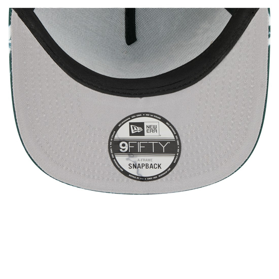 Green Bay Packers New Era Palm Print A-Frame 9FIFTY Snapback Hat Green | NFL