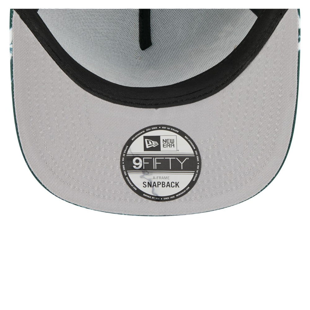 Green Bay Packers New Era Palm Print A-Frame 9FIFTY Snapback Hat Green | NFL
