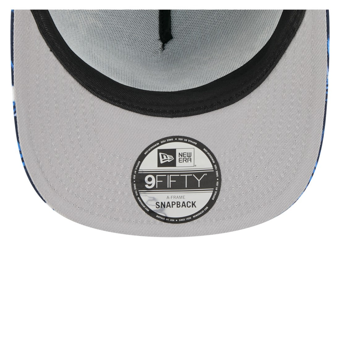 Houston Texans New Era Palm Print A-Frame 9FIFTY Snapback Hat Navy | NFL