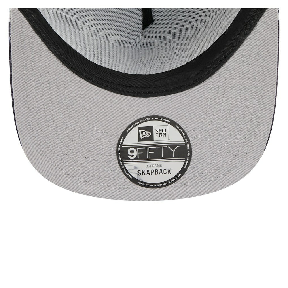 Las Vegas Raiders New Era Palm Print A-Frame 9FIFTY Snapback Hat Black | NFL