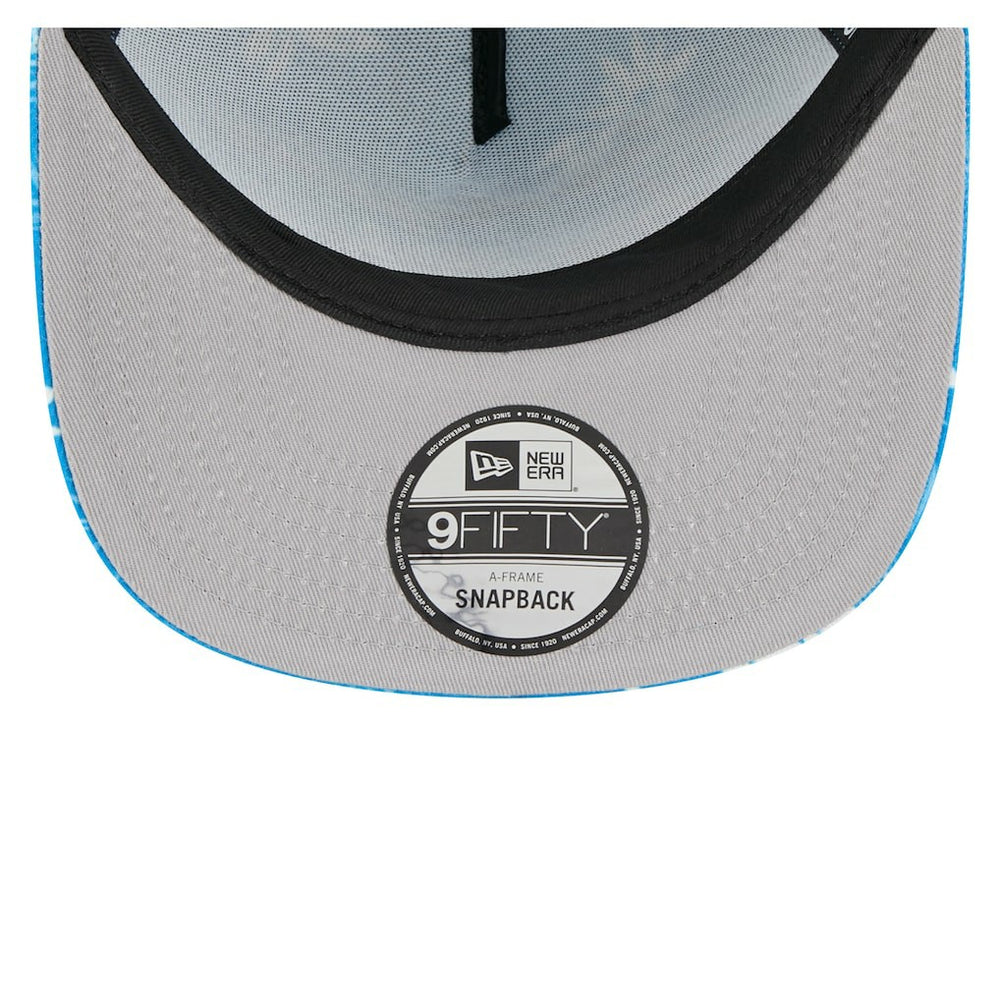 Los Angeles Chargers New Era Palm Print A-Frame 9FIFTY Snapback Hat Powder Blue | NFL