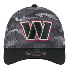 Washington Commanders New Era Camo A-Frame 39THIRTY Flex Hat Black | NFL