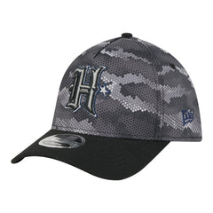 Houston Texans New Era Camo A-Frame 39THIRTY Flex Hat Black | NFL