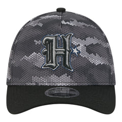 Houston Texans New Era Camo A-Frame 39THIRTY Flex Hat Black | NFL