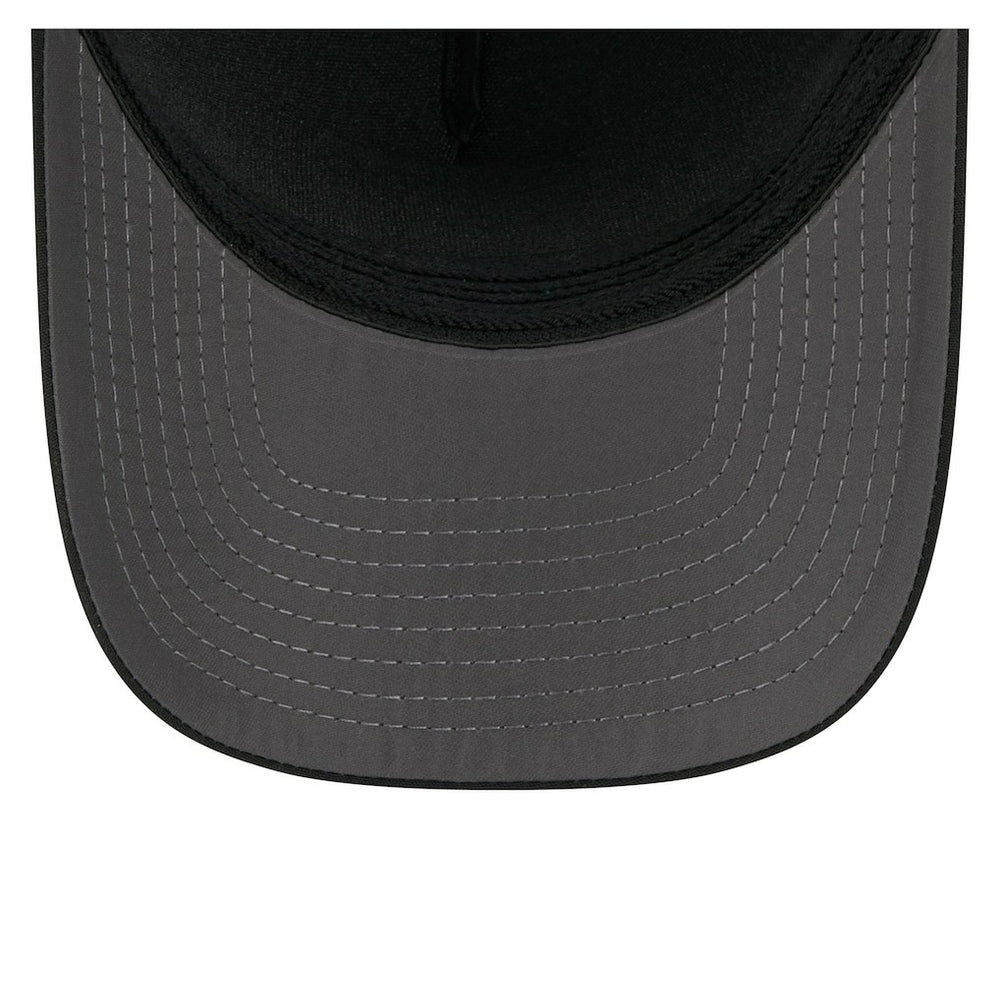 Las Vegas Raiders New Era Camo A-Frame 39THIRTY Flex Hat Black | NFL