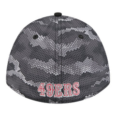 San Francisco 49ers New Era Camo A-Frame 39THIRTY Flex Hat Black | NFL