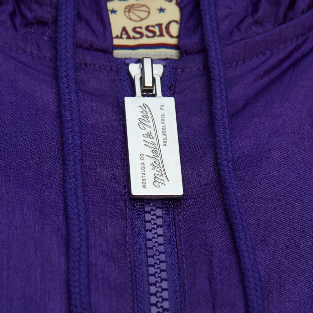 Milwaukee Bucks Playmaker Full-Zip Hooded Windbreaker Jacket Purple - NBA