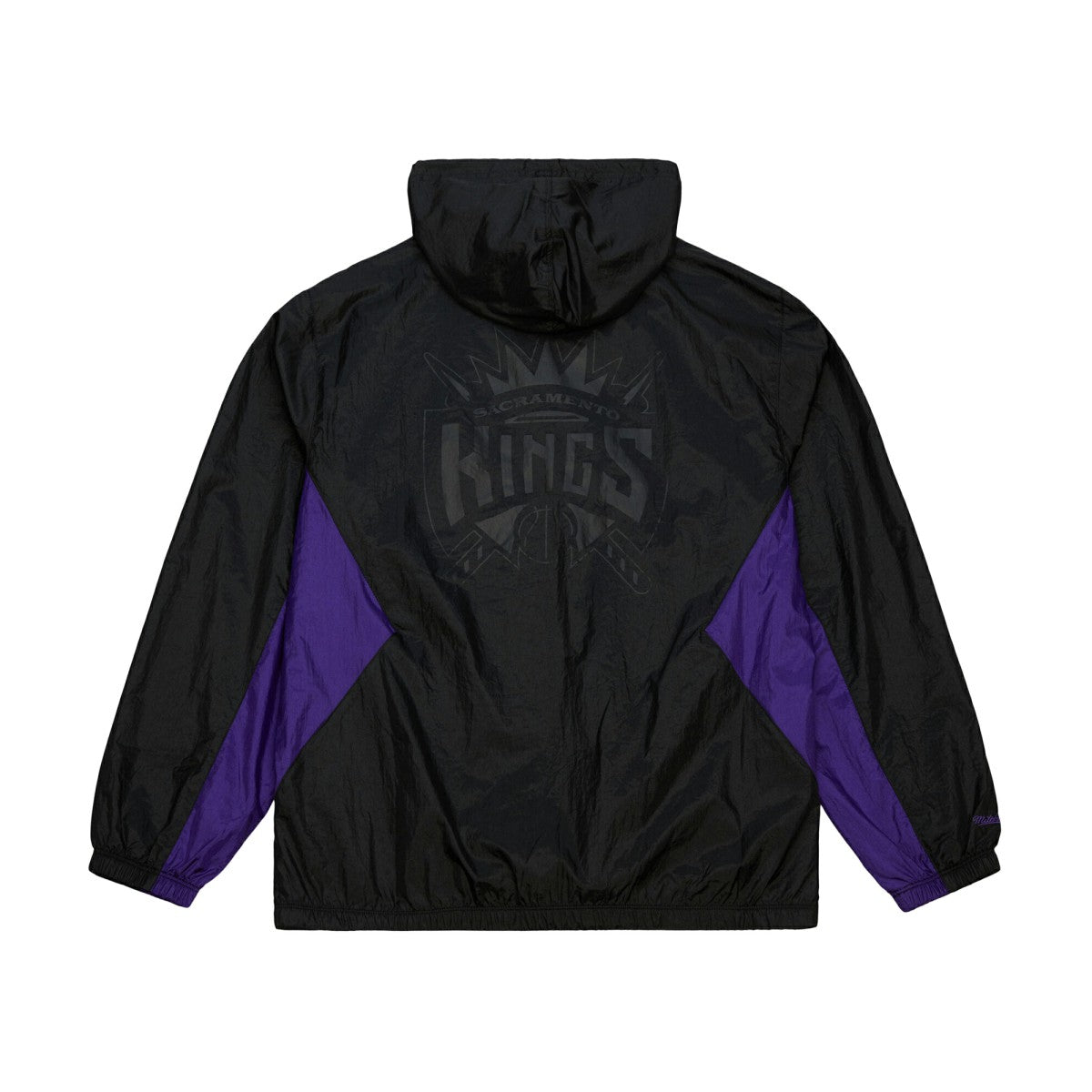 Sacramento Kings Playmaker Full-Zip Hooded Windbreaker Jacket Black - NBA